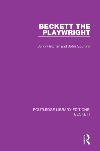 Паперова книга «Beckett the Playwright», автор Джон Сперлінг - фото №1