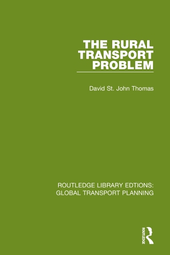 Бумажная книга «The Rural Transport Problem», автор Дэвид Сент-Джон Томас - фото №1