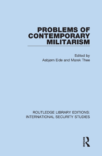 Бумажная книга «Problems of Contemporary Militarism» - фото №1
