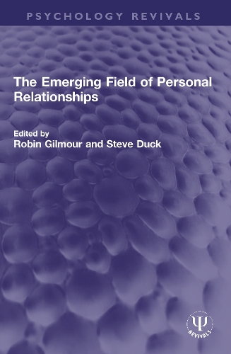 Бумажная книга «The Emerging Field of Personal Relationships» - фото №1
