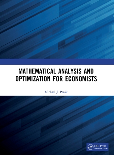 [object Object] «Mathematical Analysis and Optimization for Economists», автор Майкл Дж. Панік - фото №1