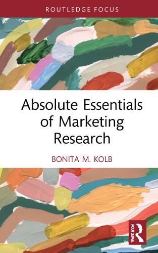 Бумажная книга «Absolute Essentials of Marketing Research», автор Бонита М. Колб - фото №1