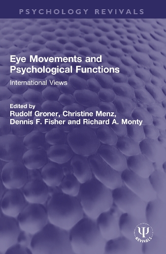 Паперова книга «Eye Movements and Psychological Functions: International Views» - фото №1