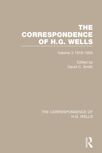 Бумажная книга «The Correspondence of H.G. Wells: Volume 3 1919–1934» - фото №1