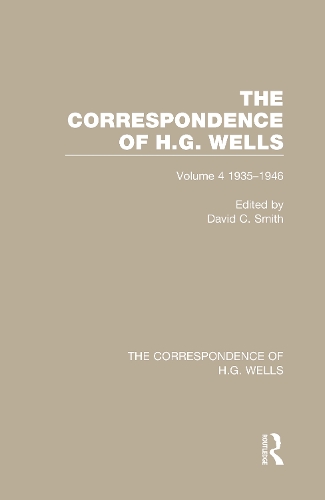 Паперова книга «The Correspondence of H.G. Wells: Volume 4 1935–1946» - фото №1