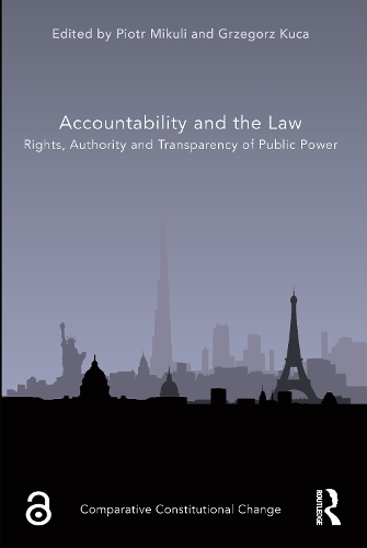 Паперова книга «Accountability and the Law: Rights, Authority and Transparency of Public Power» - фото №1