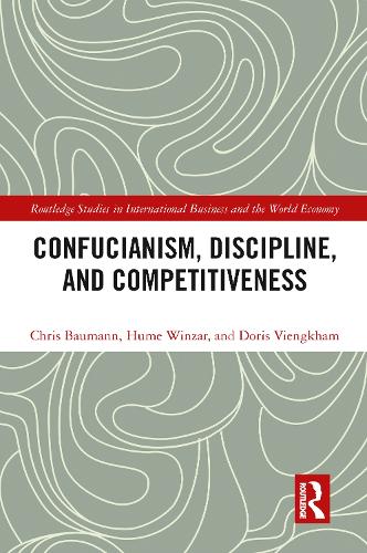 Паперова книга «Confucianism, Discipline, and Competitiveness», авторів Кріс Бауманн, Доріс Віенгхам, Х'юм Вінзар - фото №1