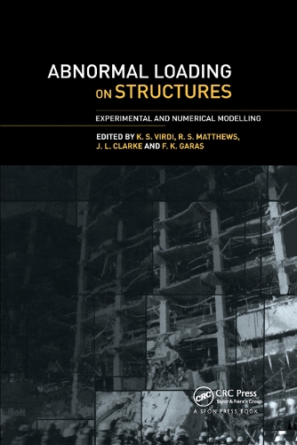 Бумажная книга «Abnormal Loading on Structures: Experimental and Numerical Modelling» - фото №1
