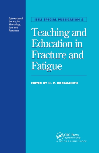 Паперова книга «Teaching and Education in Fracture and Fatigue» - фото №1