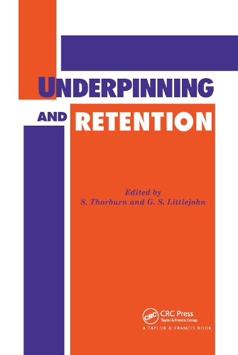 Бумажная книга «Underpinning and Retention» - фото №1