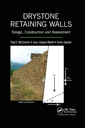 Бумажная книга «Drystone Retaining Walls: Design, Construction and Assessment», авторов Денис Гарнье, Жан-Клод Морель, Пол Ф. Маккомби - фото №1