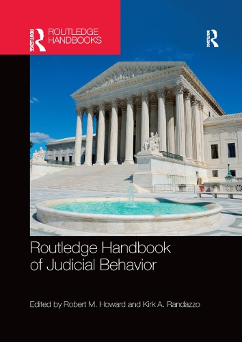 Паперова книга «Routledge Handbook of Judicial Behavior» - фото №1