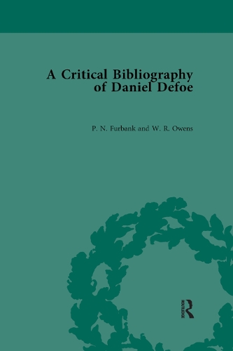 Бумажная книга «A Critical Bibliography of Daniel Defoe», автор П. Н. Фурбанк - фото №1