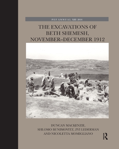 Бумажная книга «The Excavations of Beth Shemesh, November-December 1912», авторов Дункан Маккензи, Николетта Момильяно, Шломо Бунимовиц, Цви Ледерман - фото №1
