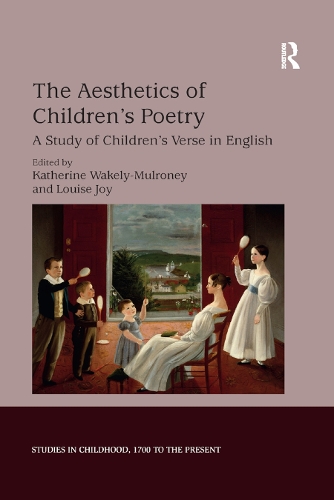 Бумажная книга «The Aesthetics of Children's Poetry: A Study of Children's Verse in English» - фото №1