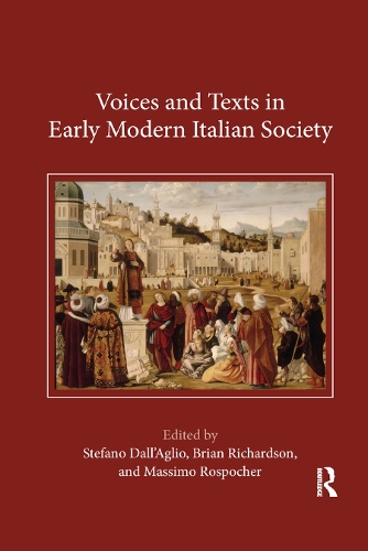 Бумажная книга «Voices and Texts in Early Modern Italian Society» - фото №1