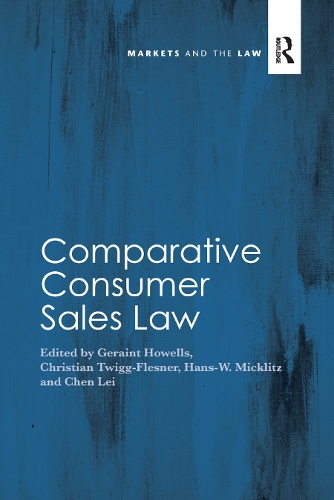Паперова книга «Comparative Consumer Sales Law» - фото №1