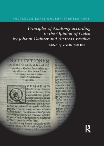 Паперова книга «Principles of Anatomy according to the Opinion of Galen by Johann Guinter and Andreas Vesalius» - фото №1