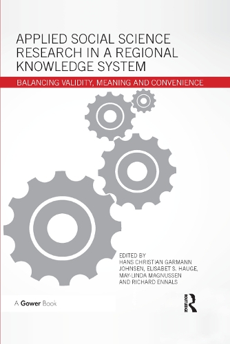 Бумажная книга «Applied Social Science Research in a Regional Knowledge System: Balancing validity, meaning and convenience» - фото №1