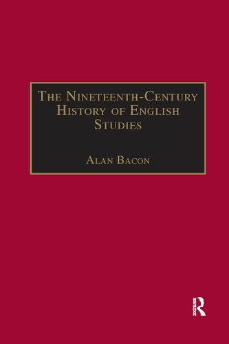 Бумажная книга «The Nineteenth-Century History of English Studies» - фото №1