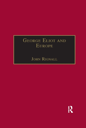 Паперова книга «George Eliot and Europe» - фото №1