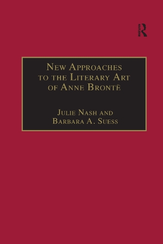 Бумажная книга «New Approaches to the Literary Art of Anne Brontë», автор Барбара А. Зюсс - фото №1