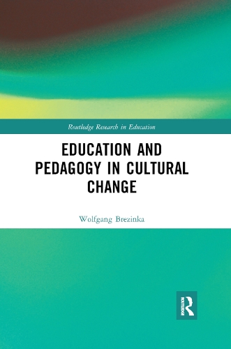 Бумажная книга «Education and Pedagogy in Cultural Change», автор Вольфганг Брезинка - фото №1