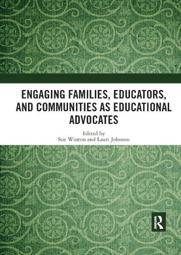 Паперова книга «Engaging Families, Educators, and Communities as Educational Advocates» - фото №1