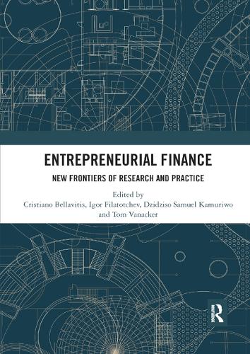 Бумажная книга «Entrepreneurial Finance: New Frontiers of Research and Practice» - фото №1