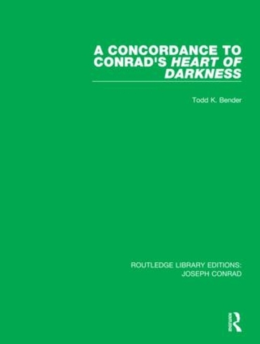 Бумажная книга «A Concordance to Conrad's Heart of Darkness», автор Тодд К. Бендер - фото №1