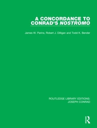 Паперова книга «A Concordance to Conrad's Nostromo», авторів Джеймс В. Парінс, Роберт Дж. Ділліган, Тодд К. Бендер - фото №1