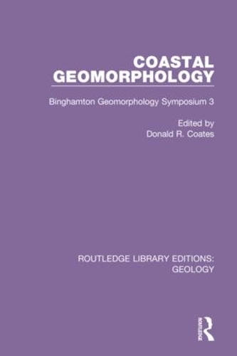 Паперова книга «Coastal Geomorphology: Binghamton Geomorphology Symposium 3» - фото №1