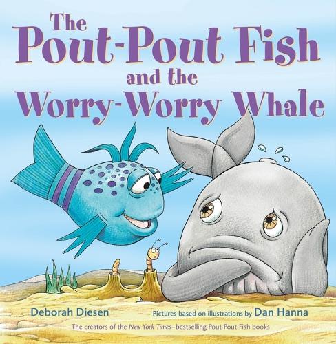 Паперова книга «The Pout-Pout Fish and the Worry-Worry Whale», автор Дебора Дізен - фото №1