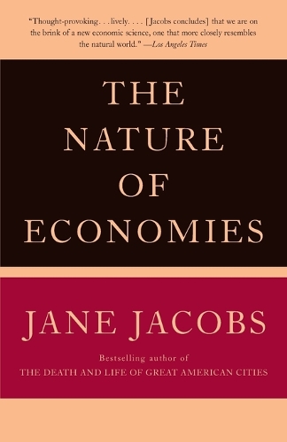 Паперова книга «The Nature of Economies», автор Джейн Джекобс - фото №1