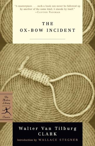 Паперова книга «The Ox-Bow Incident», автор Вальтер Ван Тілбург Кларк - фото №1