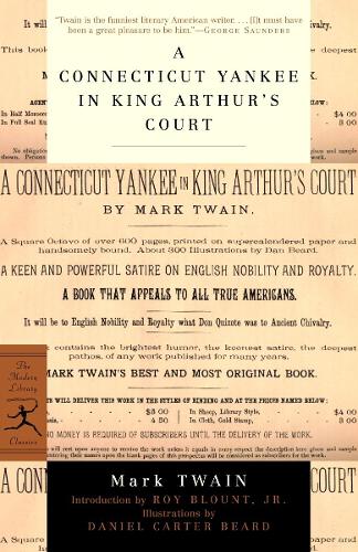 Бумажная книга «A Connecticut Yankee in King Arthur's Court», автор Марк Твен - фото №1