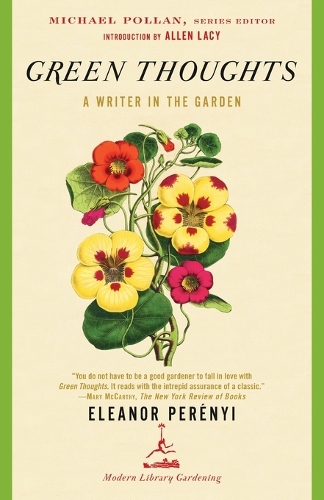 Паперова книга «Green Thoughts: A Writer in the Garden», автор Елеонора Перені - фото №1