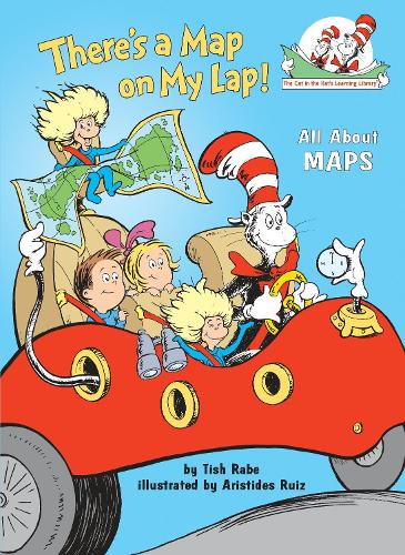 Паперова книга «There's a Map on My Lap!: All About Maps», автор Тіш Рабе - фото №1