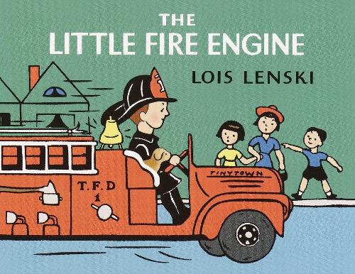 Бумажная книга «The Little Fire Engine», автор Лоис Ленски - фото №1