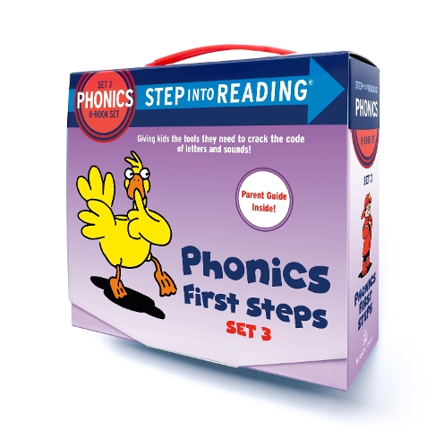 Бумажная книга «Step into Reading Set 3 Phonics First Steps Box Set: Includes 8 easy-to-decode books and Parent Guide», автор Рон Лизер - фото №1