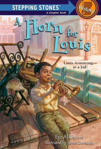 Бумажная книга «A Horn for Louis: Louis Armstrong--as a kid!», автор Эрик А. Киммель - фото №1