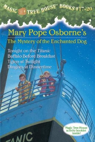 Бумажная книга «Magic Tree House Books 17-20 Boxed Set: The Mystery of the Enchanted Dog», автор Мэри Поуп Осборн - фото №1