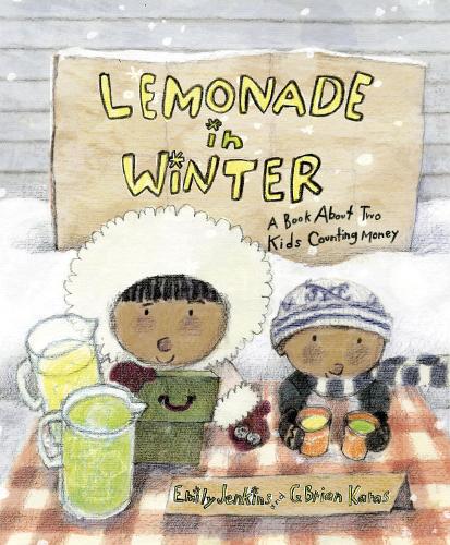 Паперова книга «Lemonade in Winter: A Book About Two Kids Counting Money», автор Емілі Дженкінс - фото №1