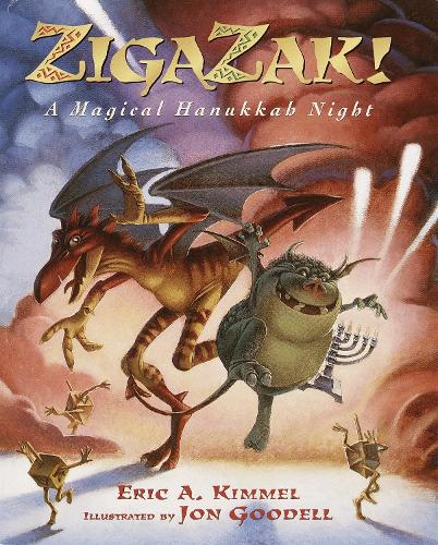 Паперова книга «Zigazak!: A Magical Hanukkah Night», автор Ерік А. Кіммель - фото №1