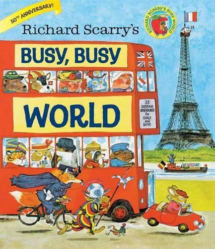 Бумажная книга «Richard Scarry's Busy, Busy World», автор Ричард Скарри - фото №1