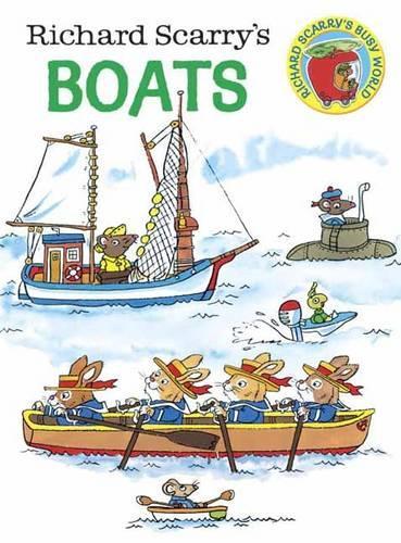 Бумажная книга «Richard Scarry's Boats», автор Ричард Скарри - фото №1