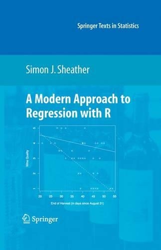 [object Object] «A Modern Approach to Regression with R», автор Саймон Шезер - фото №1
