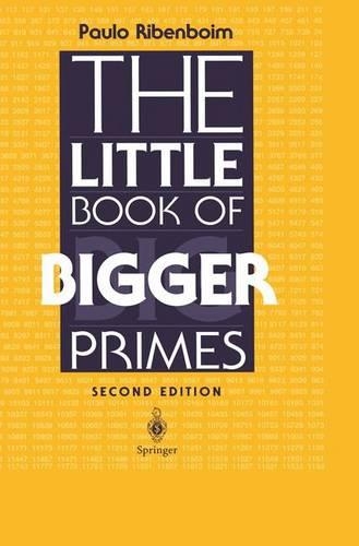 Паперова книга «The Little Book of Bigger Primes», автор Пауло Рібенбойм - фото №1