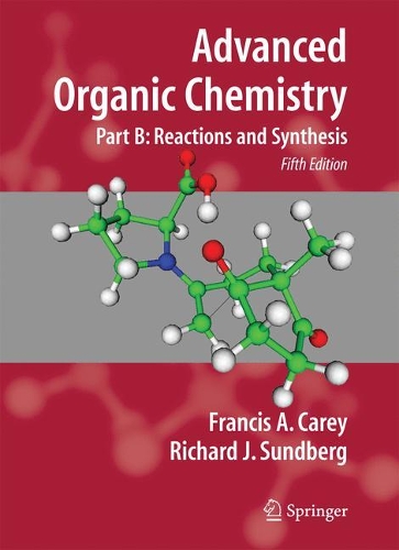Паперова книга «Advanced Organic Chemistry: Part B: Reaction and Synthesis», авторів Френсіс А. Кері, Річард Дж. Сундберг - фото №1