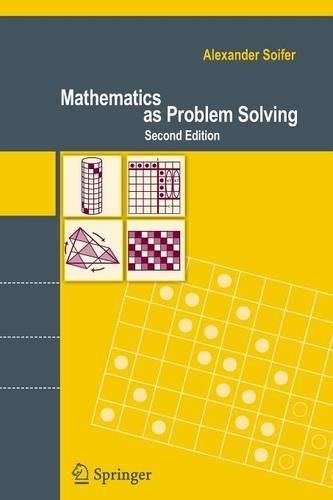 [object Object] «Mathematics as Problem Solving», автор Александр Сойфер - фото №1